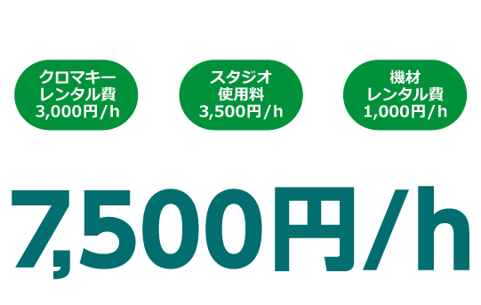 価格表 スタジオレンズマン 渋谷 六本木 青山 新宿 芝公園レンタルスタジオ